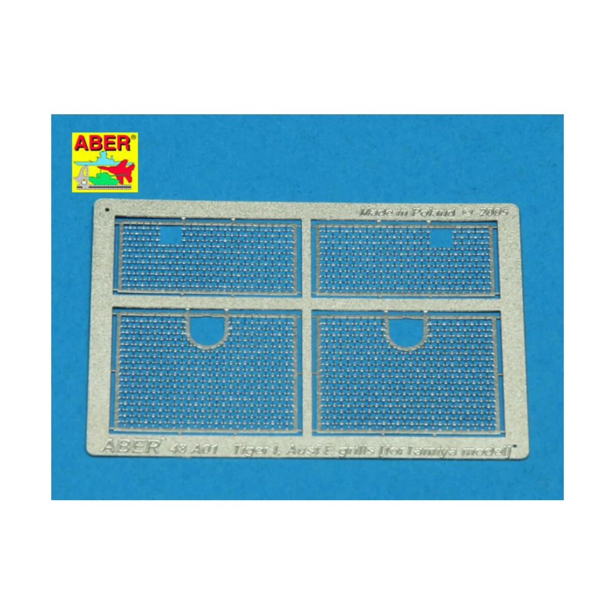 Tiger I, Ausf.E- Grilles, 1/48 - Aber Models 48 A01