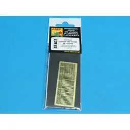 German clamps and clasps (1 choice), 1/48 - Aber Models 48 A02