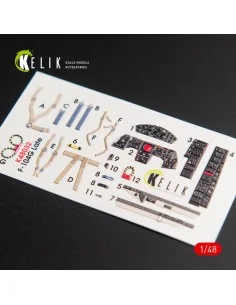[NO_DESC] F-104G Starfighter late type interior 3D decals for Haseg...