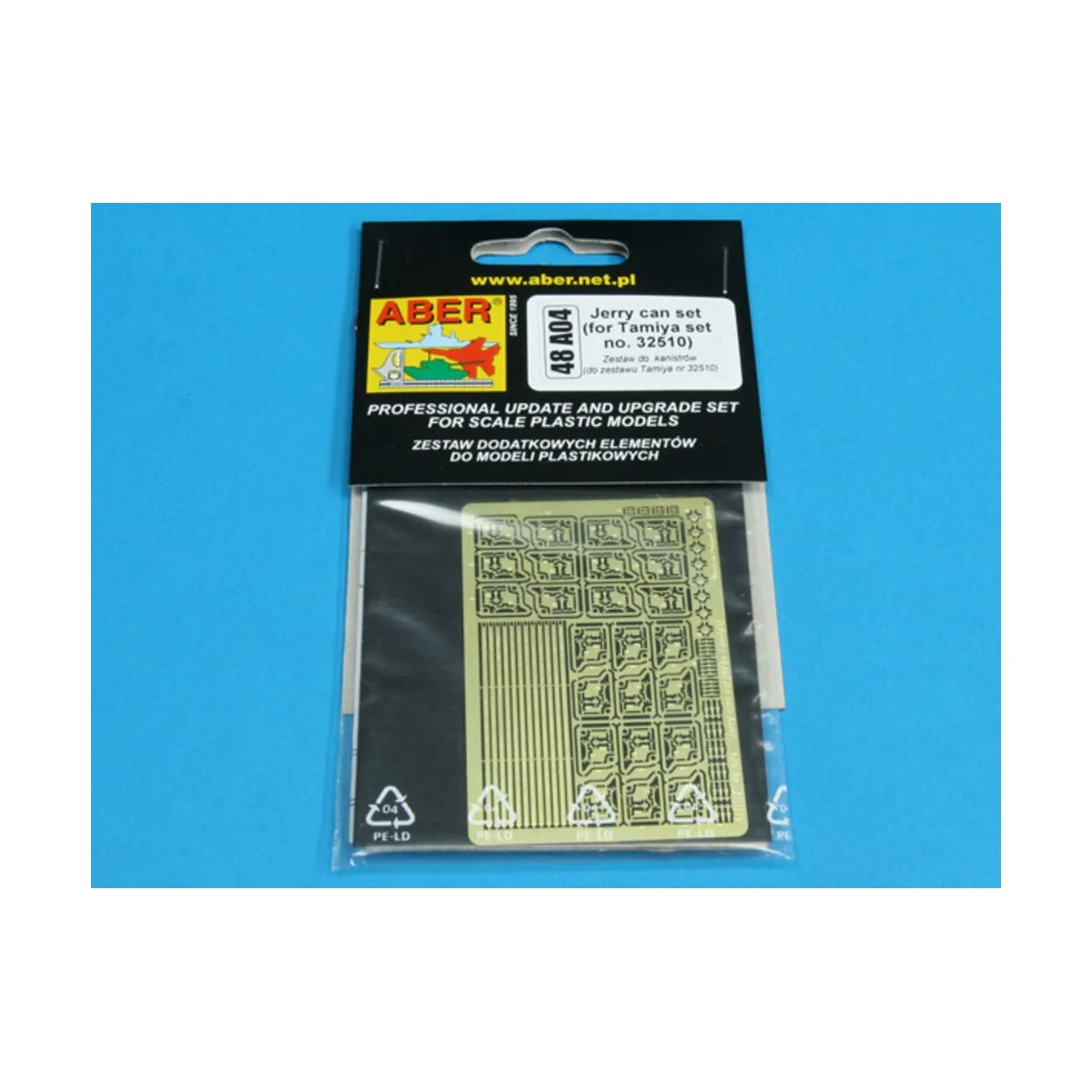 Jerry can set (for Tamiya set no. 32510), 1/48 - Aber Models 48 A04