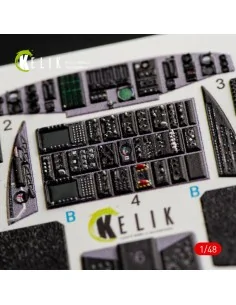 [NO_DESC] MH-60K Black Hawk interior 3D decals for Italeri kit 2666... 2