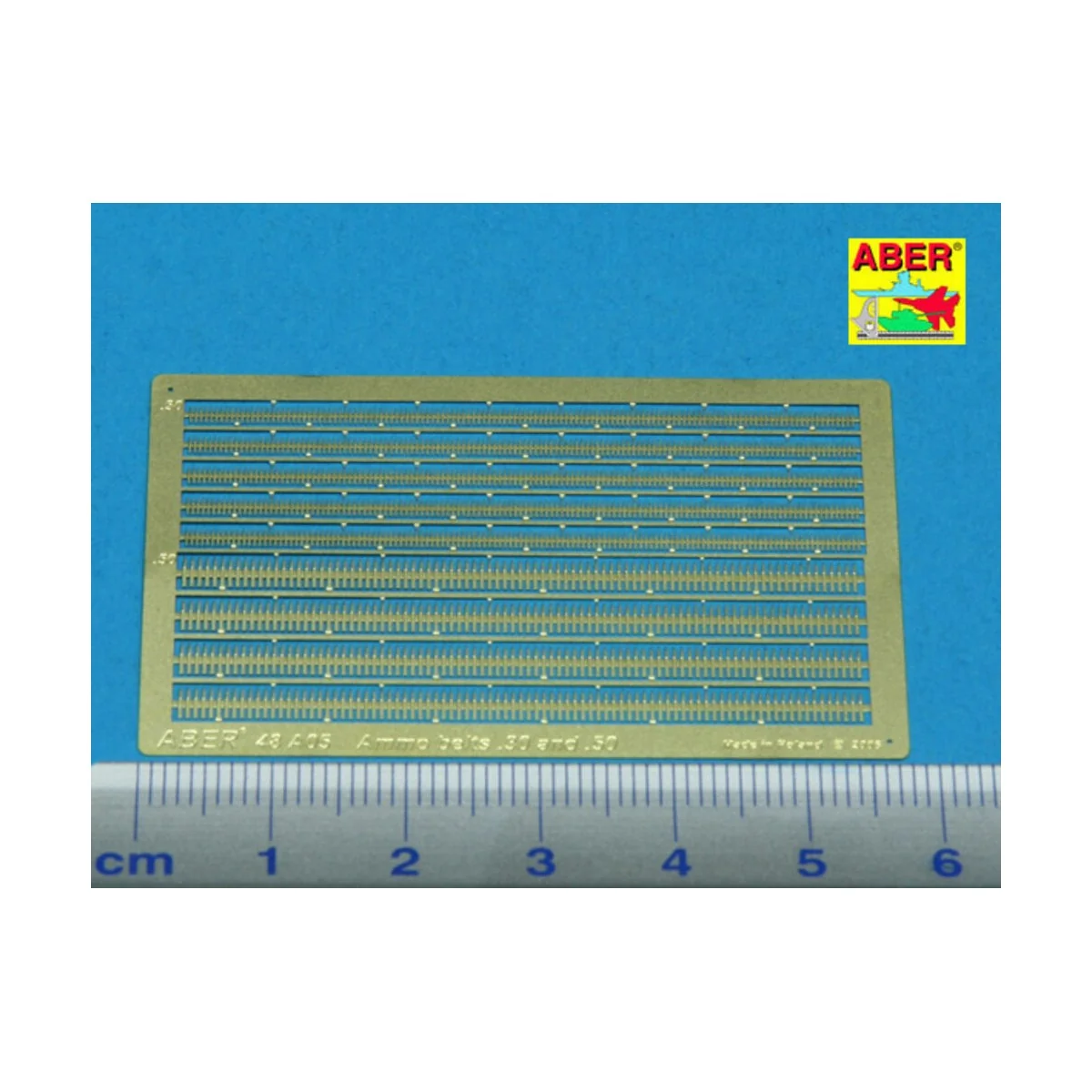 Ammo belts .30 and .50, 1/48 - Aber Models 48 A05