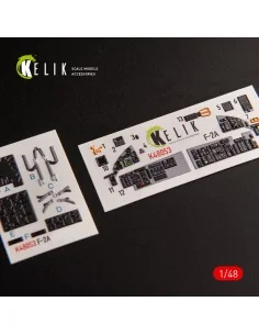 [NO_DESC] JASDF F-2A interior 3D decals for Hasegawa kit, 1/48 - Ke...