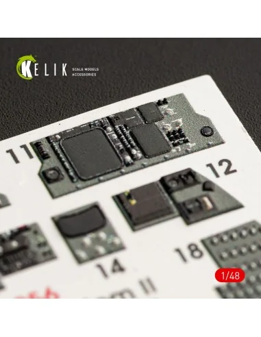 [NO_DESC] F-4G interior 3D decals for Meng kit, 1/48 - Kelik K48056