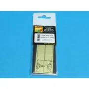 Rear large fuel tanks for T-34/76, 1/48 - Aber Models 48 A06