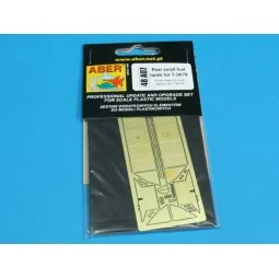 Rear small fuel tanks for T-34/76, 1/48 - Aber Models 48 A07