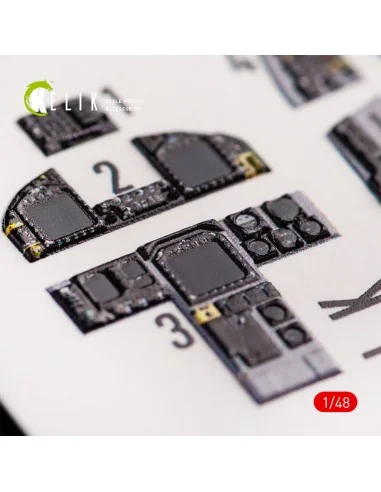 [NO_DESC] F-18C Hornet interior 3D decals for Hasegawa kit, 1/48 - ...