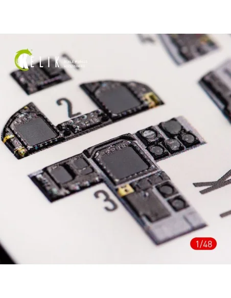 [NO_DESC] F-18C Hornet interior 3D decals for Hasegawa kit, 1/48 - ...