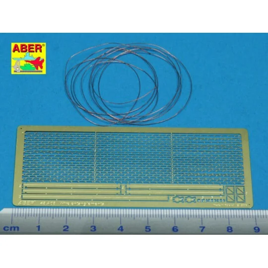 Wire entanglements, 1/48 - Aber Models 48 A08