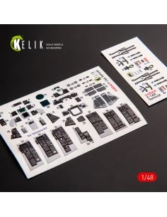 [NO_DESC] F-14A Tomcat late interior 3D decals for Tamiya kit, 1/48...