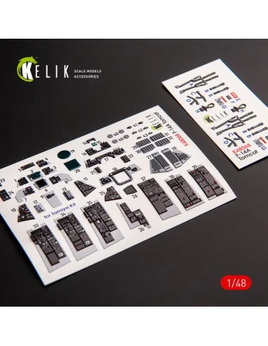 [NO_DESC] F-14A Tomcat late interior 3D decals for Tamiya kit, 1/48...