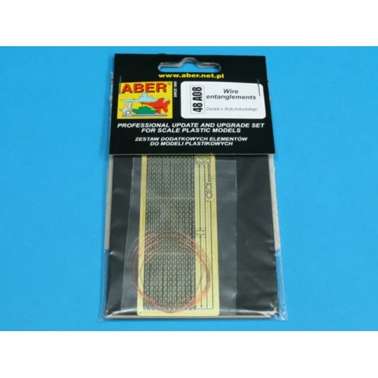 Wire entanglements, 1/48 - Aber Models 48 A08