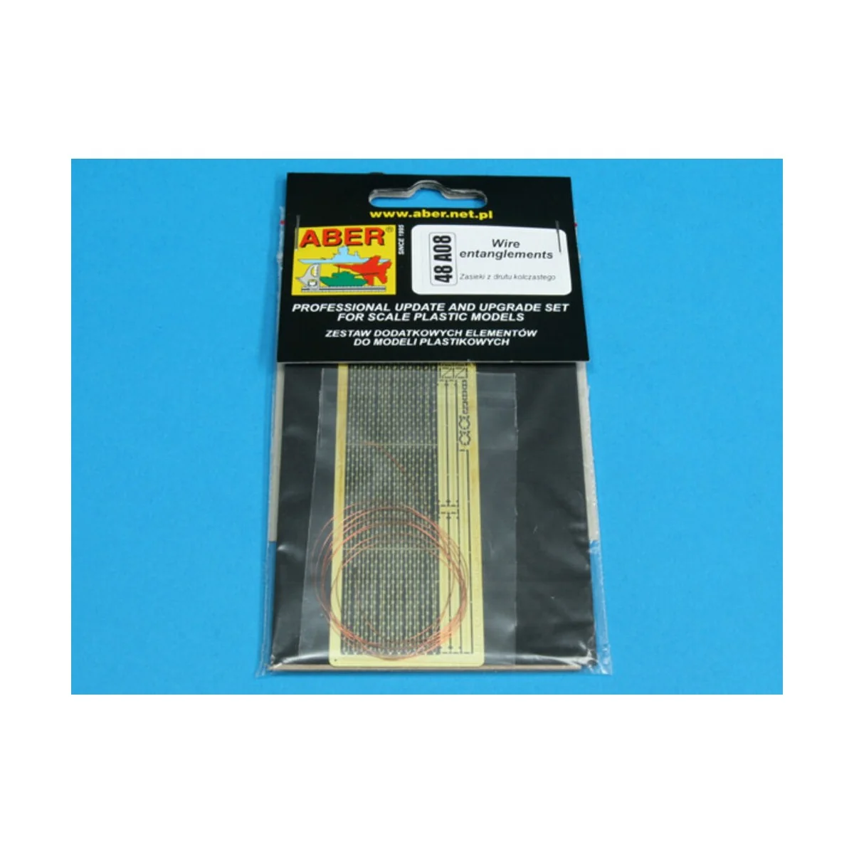 Wire entanglements, 1/48 - Aber Models 48 A08