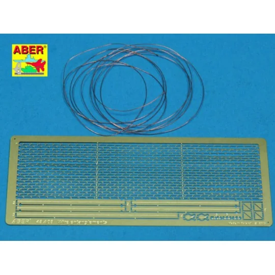 Wire entanglements, 1/48 - Aber Models 48 A08