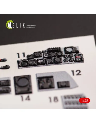 [NO_DESC] F-4E Phantom II interior 3D decals for Meng kit, 1/48 - K...