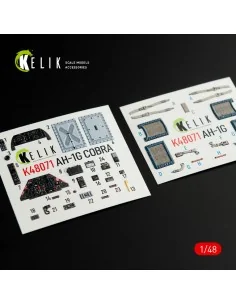 [NO_DESC] AH-1G interior 3D decals forICM/SpecialHobby kit, 1/48 - ...