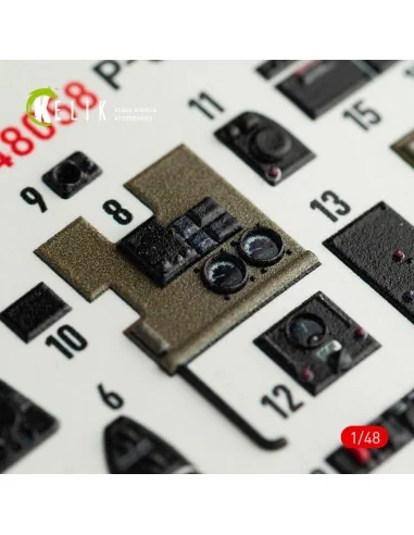 [NO_DESC] P-61B 'Black Widow' interior 3D decals for GWH kit, 1/48 ...