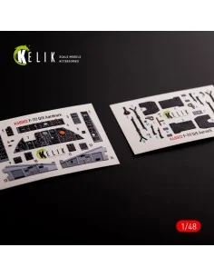 F-111 D/E Aardvark interior 3D decals for HobbyBoss kit, 1/48 - Kel...