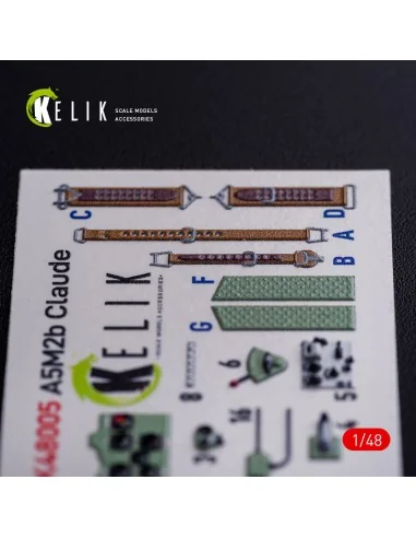 [NO_DESC] A5M2B Claude interior 3D decals for WingsyKits kit, 1/48 ...
