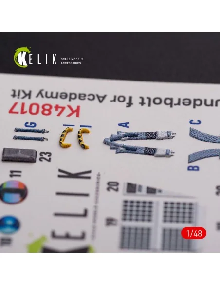 [NO_DESC] A-10C Thunderbolt interior 3D decals for Academy kit, 1/4...
