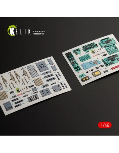 Ka-27 Helix interior 3D decals for HobbyBoss kit, 1/48 - Kelik K48073