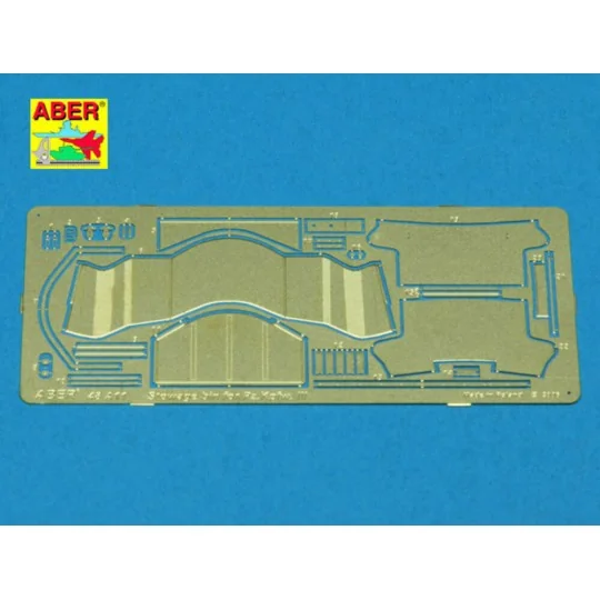 Turret stowage bin for Pz.Kpfw.III - Aber Models 48 A11