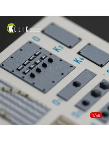 Ka-27 Helix interior 3D decals for HobbyBoss kit, 1/48 - Kelik K48073
