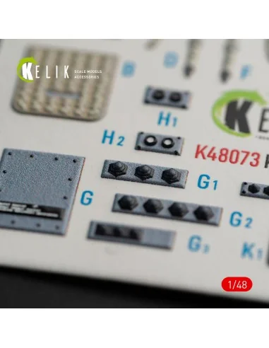 [NO_DESC] Ka-27 Helix interior 3D decals for HobbyBoss kit, 1/48 - ...