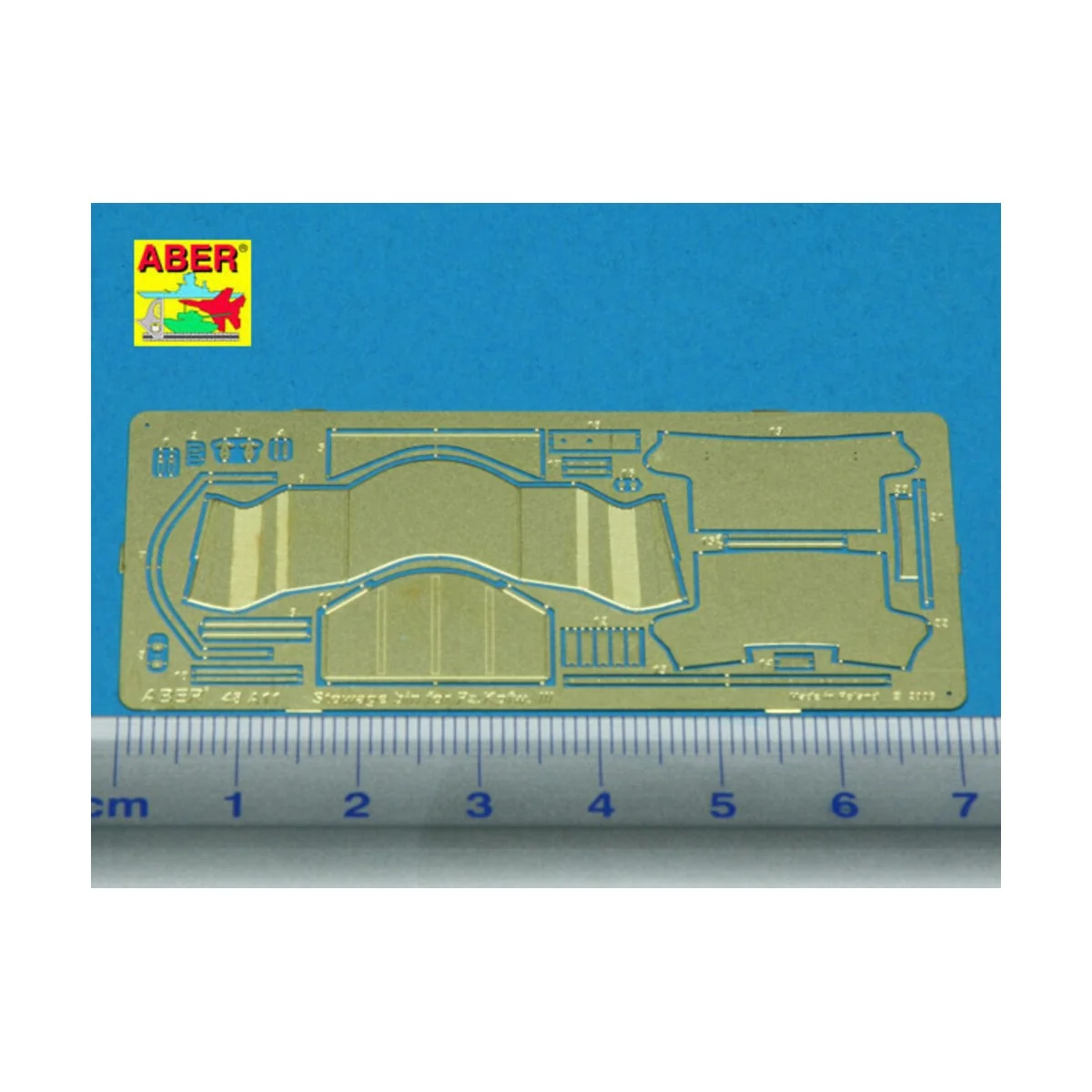 Turret stowage bin for Pz.Kpfw.III - Aber Models 48 A11