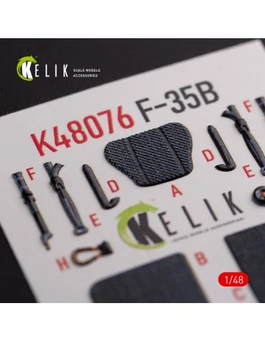 F-35B interior 3D decals for Tamiya kit, 1/48 - Kelik K48076