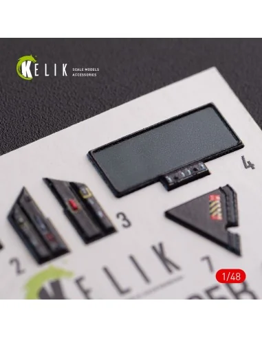 [NO_DESC] F-35B interior 3D decals for Tamiya kit, 1/48 - Kelik K48076