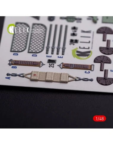 Ki-51 Sonia interior 3D decals for WingsyKits kit, 1/48 - Kelik K48077
