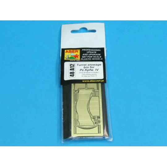 Turret stowage bin for Pz.Kpfw.IV, 1/48 - Aber Models 48 A12