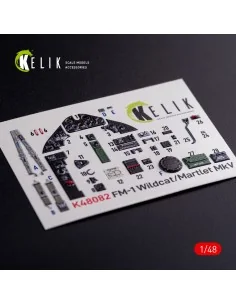 [NO_DESC] FM-1 Wildcat/Martlet Mk.V interior 3D decals for Tamiya k...