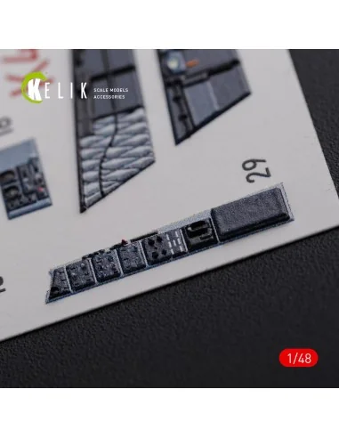 F/A-18F Super Hornet interior 3D decals for MENG kit, 1/48 - Kelik ...