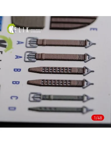 [NO_DESC] KI-21 interior 3D decals for ICM kit, 1/48 - Kelik K48085