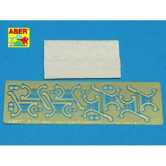 Bench type A, 1/48 - Aber Models 48 A15