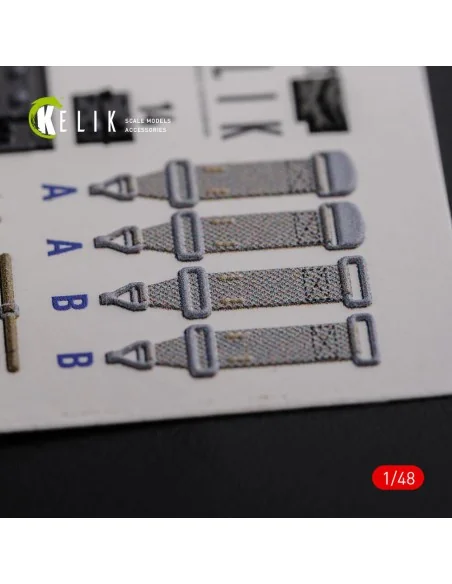 SBD-2 Dauntless interior 3D decals for Academy kit, 1/48 - Kelik K4...