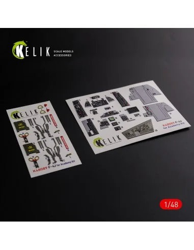 [NO_DESC] F-4J Phantom II interior 3D decals for Academy kit, 1/48 ...