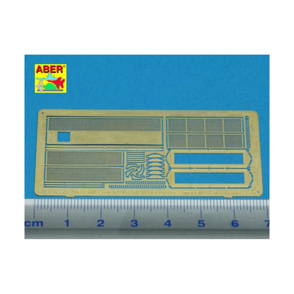 Grilles for KV I & KV II, 1/48 - Aber Models 48 A16