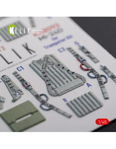 Mi-24D (Hind-D) interior 3D decals for Trumpeter kit, 1/48 - Kelik ...