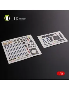 CH-47F interior 3D decals for Italeri kit, 1/48 - Kelik K48093