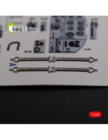 IL-2 Shturmovik interior 3D decals for Tamiya kit, 1/48 - Kelik K48094