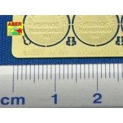 German WWII 200 Ltr. fuel drum covers, 1/48 - Aber Models 48 A18 German WWII 200 Ltr. fuel drum covers, 1/48 - Aber Models 48 A18