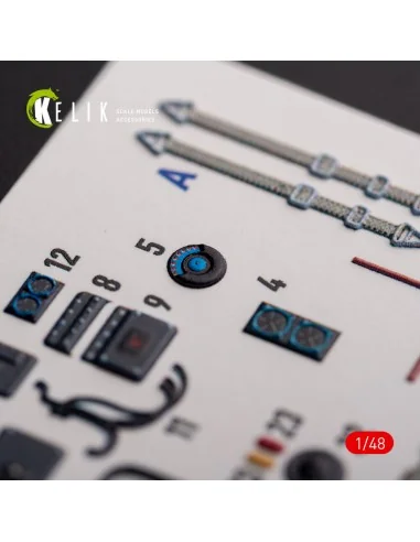 Ju-87G-1 Kanonenvogel - interior 3D decals for Italeri kit, 1/48 - ...