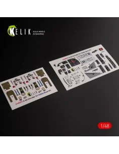[NO_DESC] A-6A Intruder - interior 3D decals for HobbyBoss kit, 1/4...