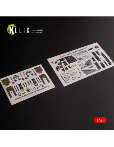 A-6A Intruder - interior 3D decals for HobbyBoss kit, 1/48 - Kelik ...