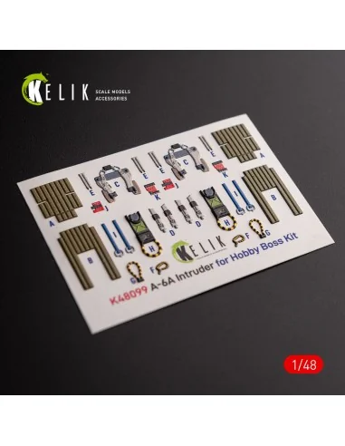 [NO_DESC] A-6A Intruder - interior 3D decals for HobbyBoss kit, 1/4...