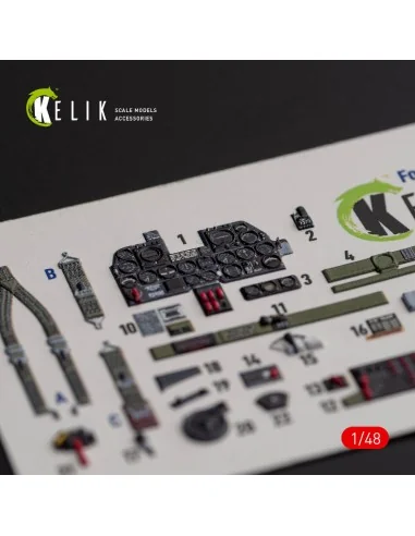 ?-47D Thunderbolt interior 3D decals for Italeri/Academy kit, 1/48 ...