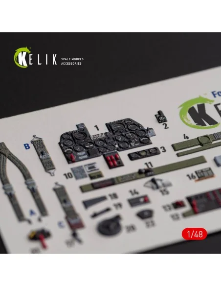 [NO_DESC] ?-47D Thunderbolt interior 3D decals for Italeri/Academy ...